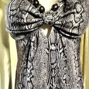 Super Cute and Sexy Snake Pattern Y2K Dress